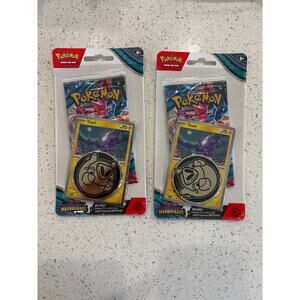 Pokémon TCG Scarlet & Violet Twilight Masquerade Blister Packs – Sealed Lot of 2